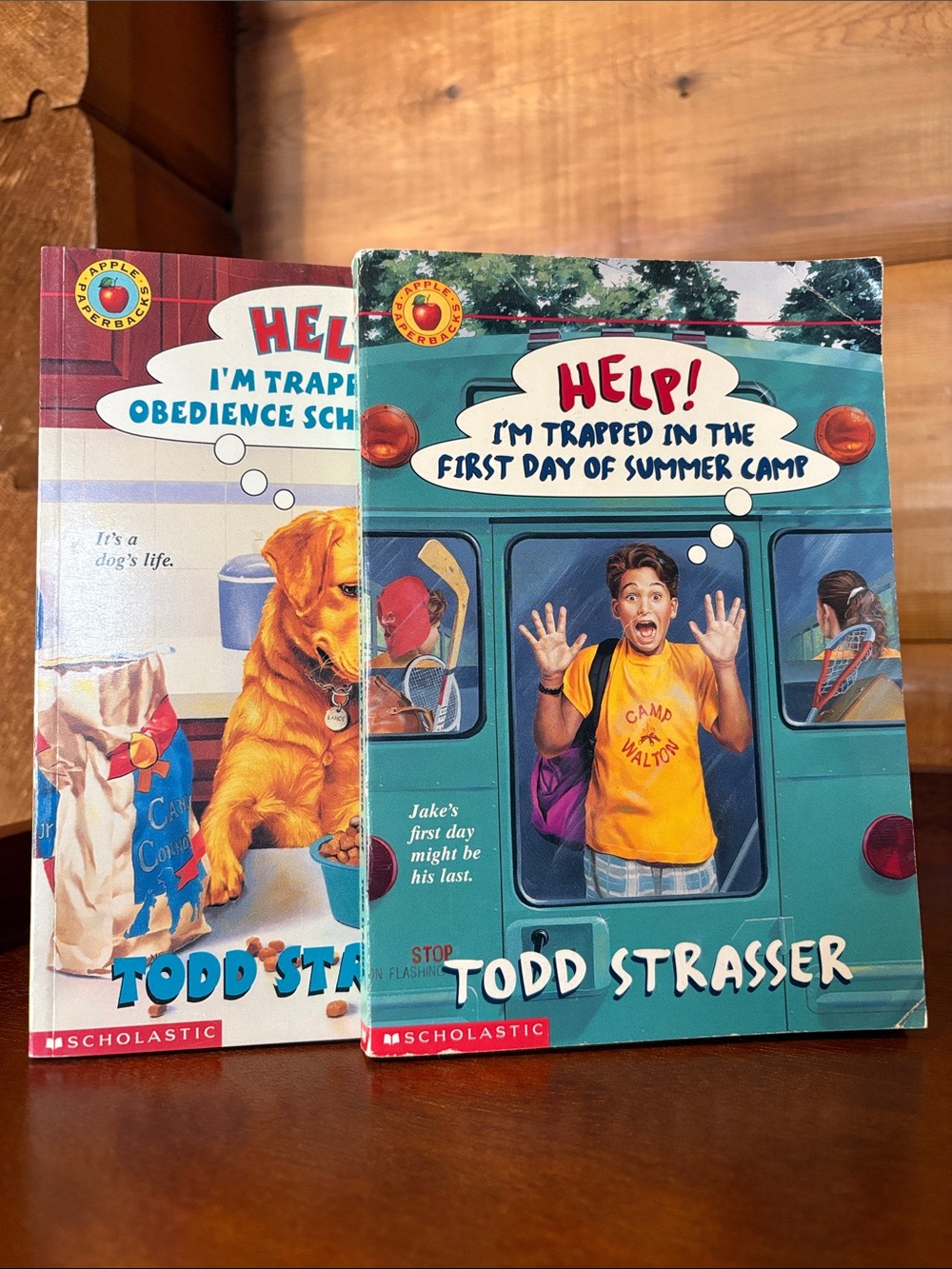 Help! I'm Trapped….. by Todd Strasser | Apple Paperbacks & Scholastic